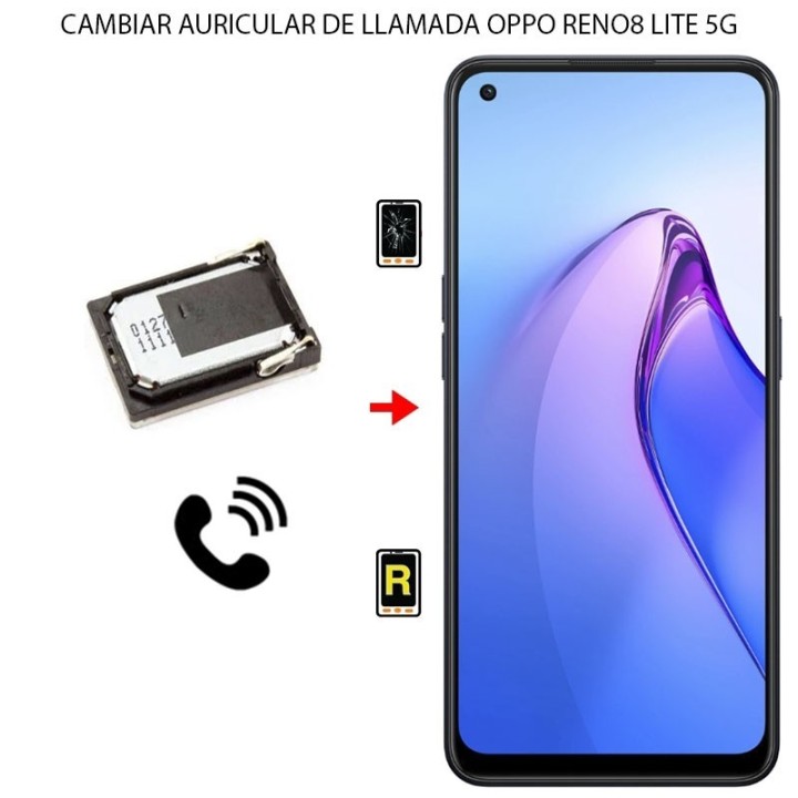 Cambiar Auricular De Llamada Oppo Reno 8 Lite 5G