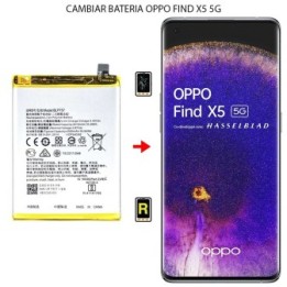 Cambiar Batería Oppo Find X5 5G