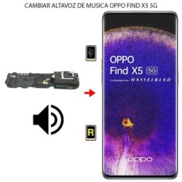 Cambiar Altavoz De Música Oppo Find X5 5G