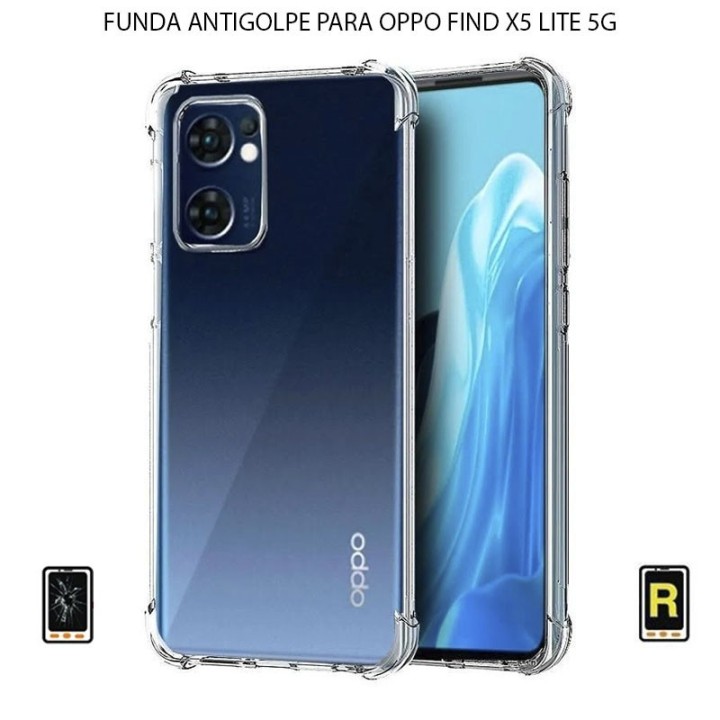 Funda Antigolpe Transparente Oppo Find X5 Lite