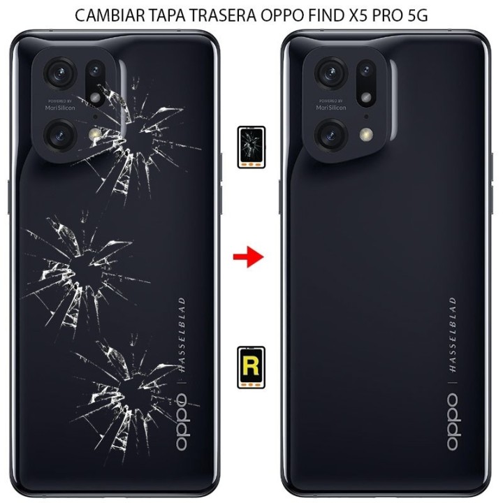 Cambiar Tapa Trasera Oppo Find X5 Pro 5G