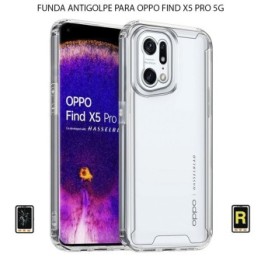Funda Antigolpe Transparente Oppo Find X5 Pro 5G