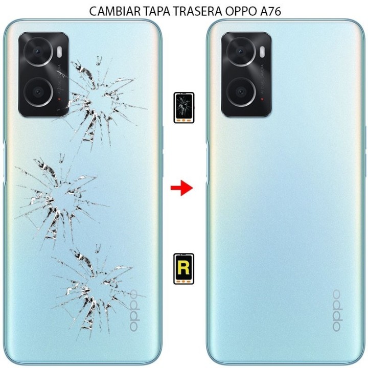Cambiar Tapa Trasera Oppo A76