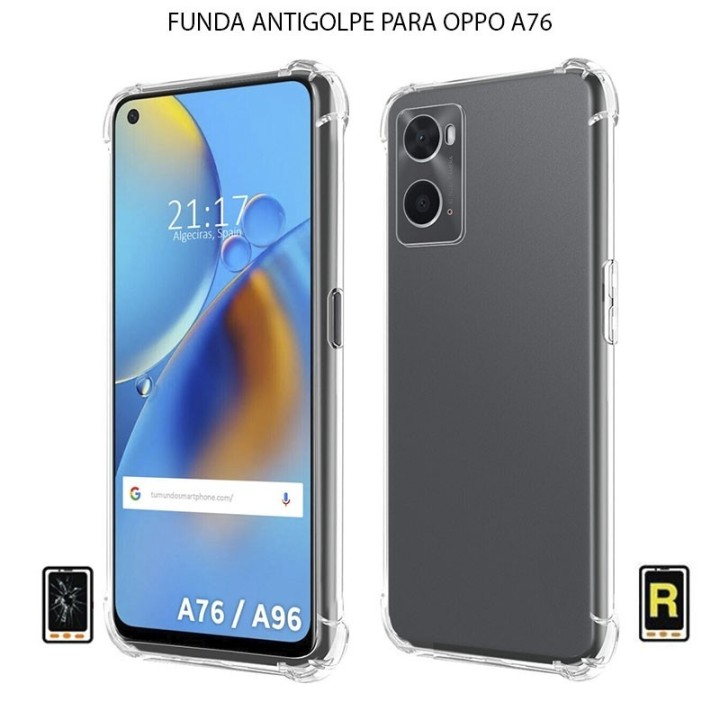 Funda Antigolpe Transparente Oppo A76
