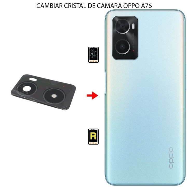 Cambiar Cristal Cámara Trasera Oppo A76