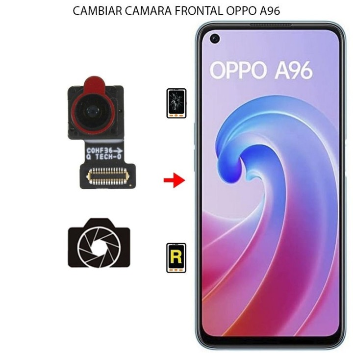 Cambiar Cámara Frontal Oppo A96