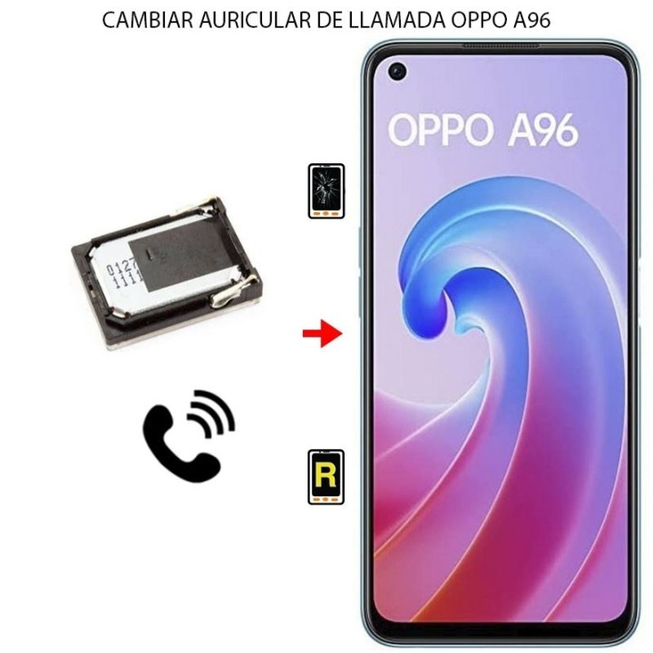 Cambiar Auricular De Llamada Oppo A96