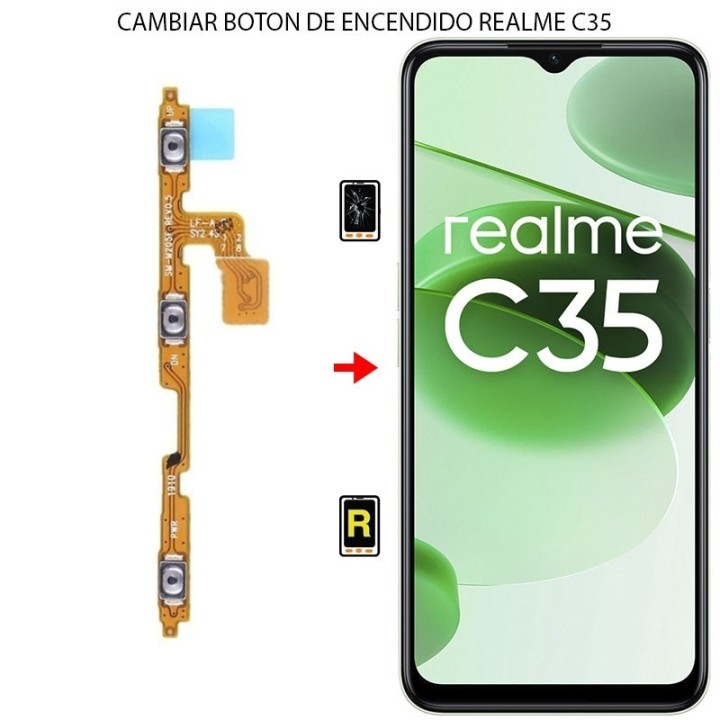 Cambiar Botón De Encendido Realme C35