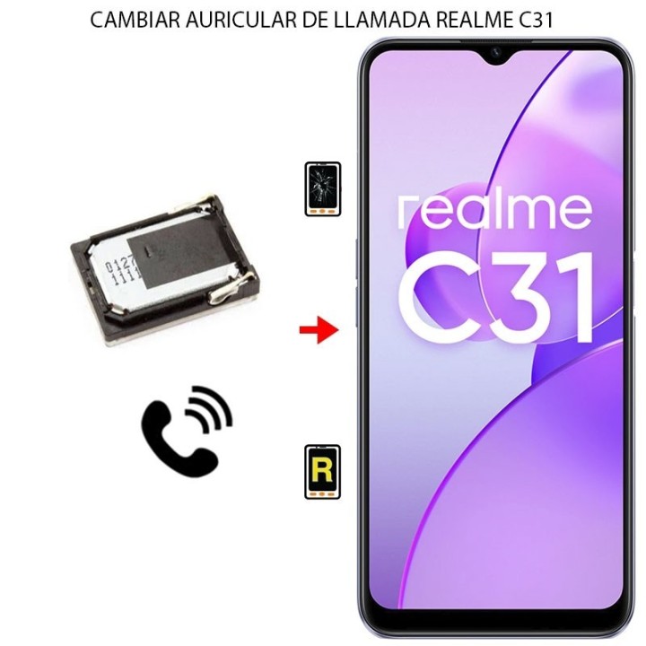 Cambiar Auricular De Llamada Realme C31