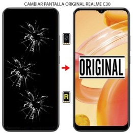 Cambiar Pantalla Realme C30 ORIGINAL