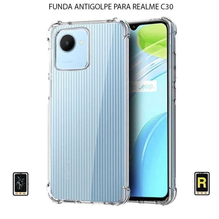 Funda Antigolpe Transparente Realme C30