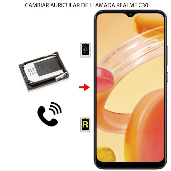 Cambiar Auricular De Llamada Realme C30