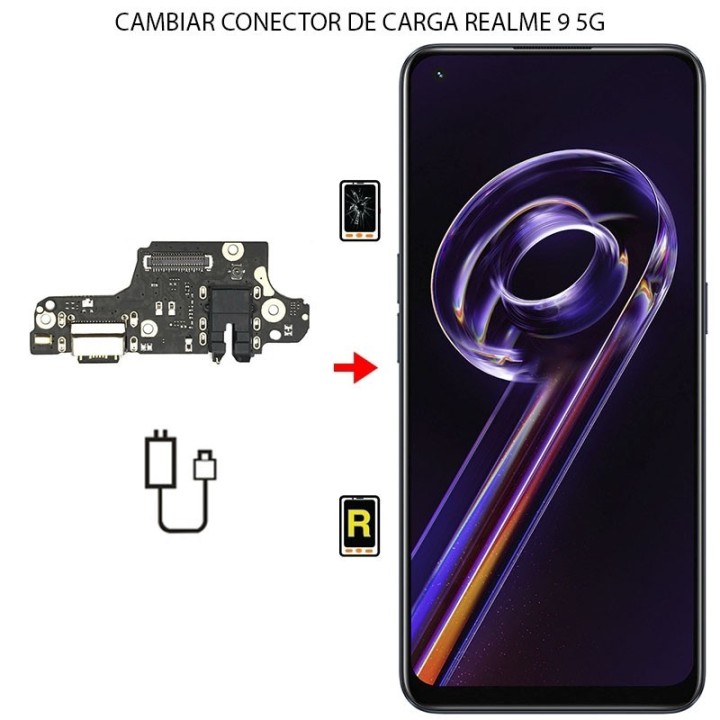 Cambiar Conector De Carga Realme 9 5G