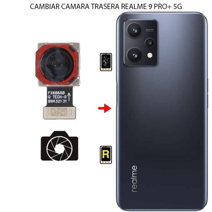 Cambiar Cámara Trasera Realme 9 Pro Plus