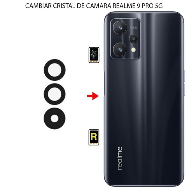Cambiar Cristal Cámara Trasera Realme 9 Pro 5G