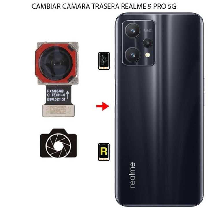 Cambiar Cámara Trasera Realme 9 Pro 5G