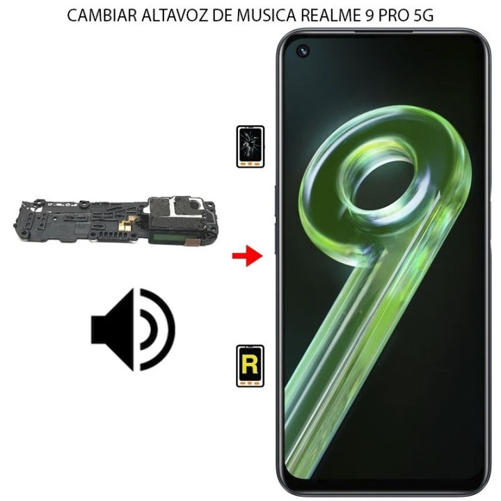 Cambiar Altavoz De Música Realme 9 Pro 5G