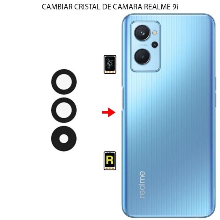Cambiar Cristal Cámara Trasera Realme 9i