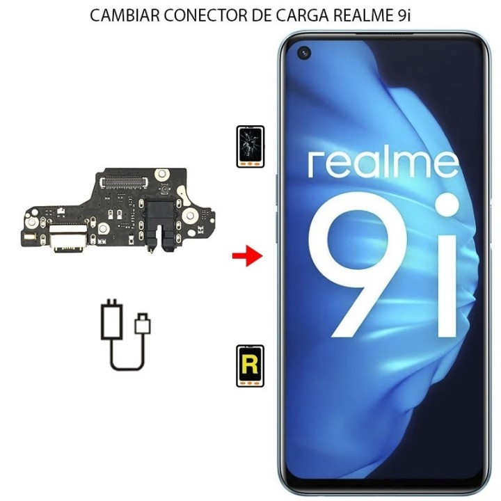 Cambiar Conector De Carga Realme 9i
