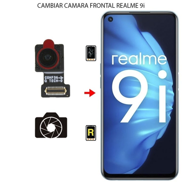 Cambiar Cámara Frontal Realme 9i
