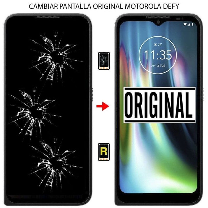 Cambiar Pantalla Motorola Defy ORIGINAL