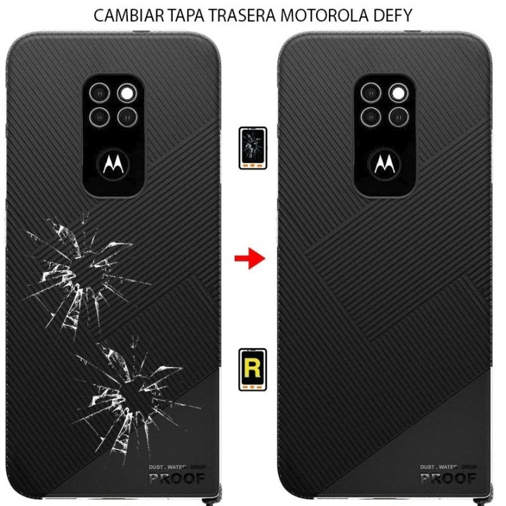Cambiar Tapa Trasera Motorola Defy