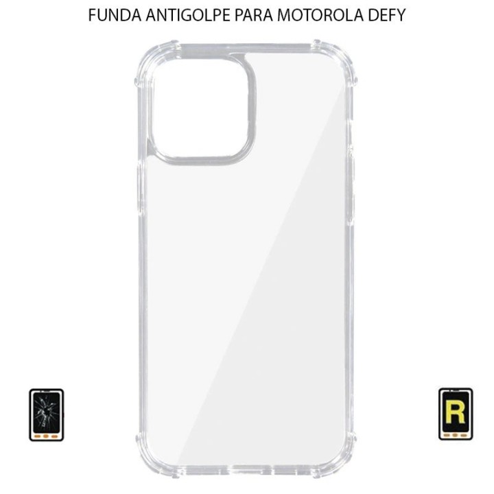 Funda Antigolpe Transparente Motorola Defy