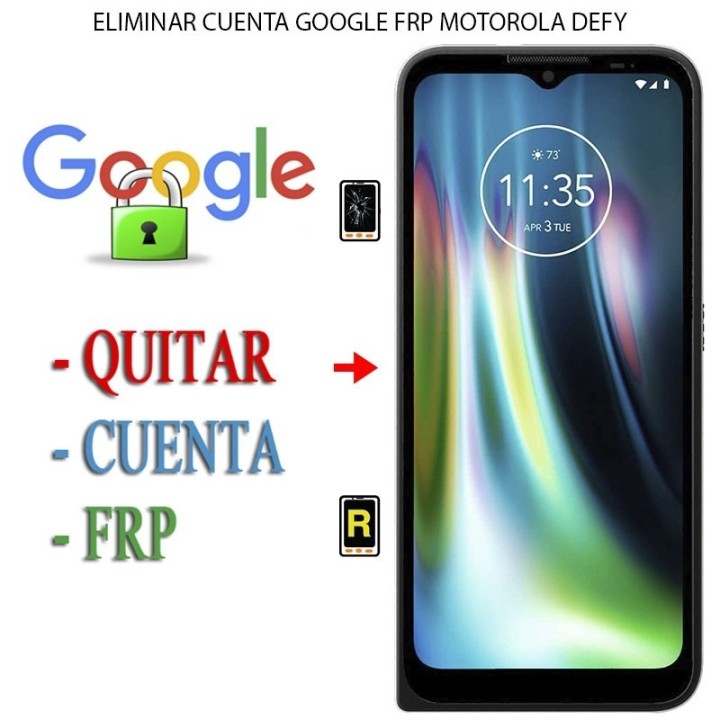 Eliminar Contraseña y Cuenta Google Motorola Defy