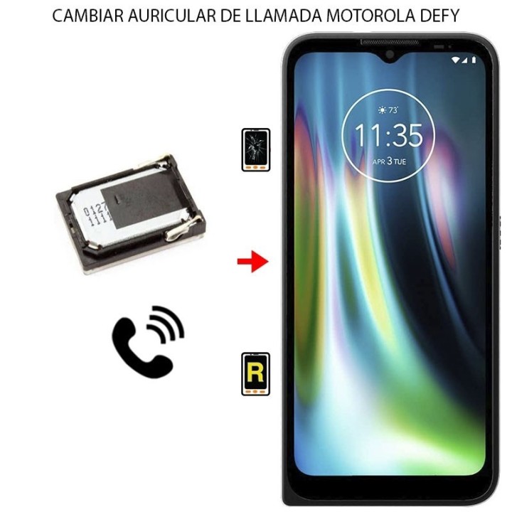 Cambiar Auricular De Llamada Motorola Defy
