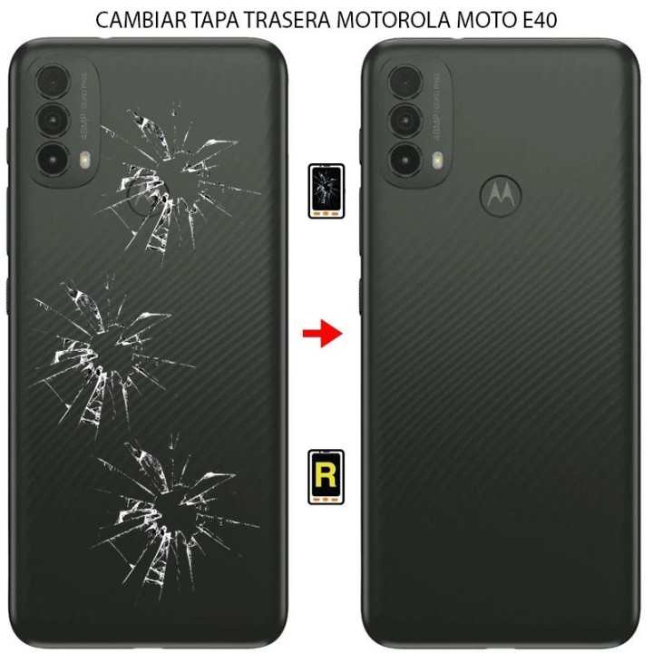 Cambiar Tapa Trasera Motorola Moto E40