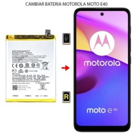 Cambiar Batería Motorola Moto E40