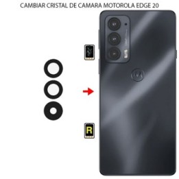 Cambiar Cristal Cámara Trasera Motorola Edge 20