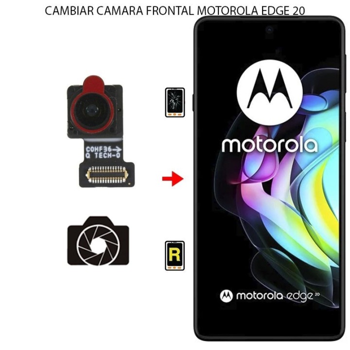 Cambiar Cámara Frontal Motorola Edge 20