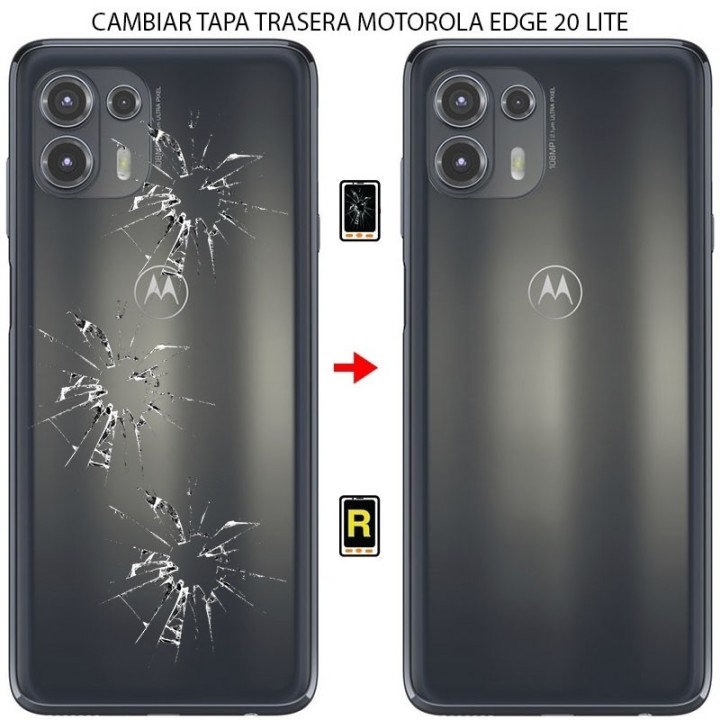 Cambiar Tapa Trasera Motorola Edge 20 Lite