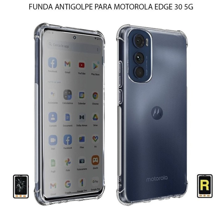Funda Antigolpe Transparente Motorola Edge 30