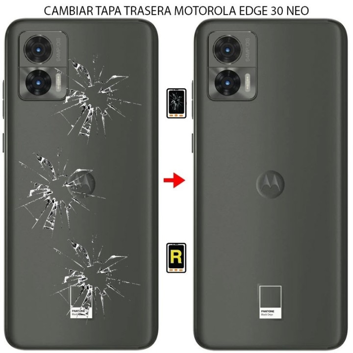 Cambiar Tapa Trasera Motorola Edge 30 Neo