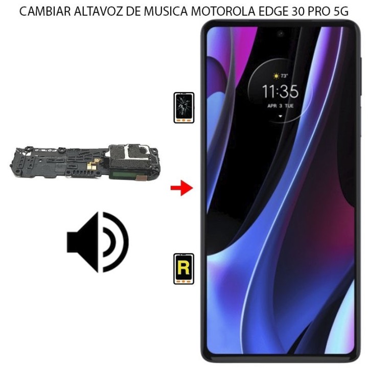 Cambiar Altavoz De Música Motorola Edge 30 Pro
