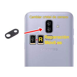 Cambiar Cristal de Camara Samsung J8 (2018)