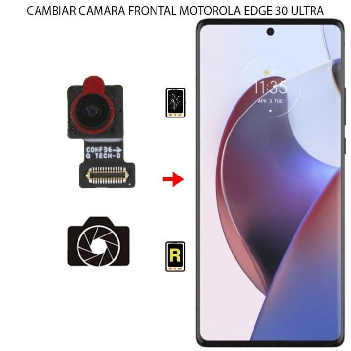 Cambiar Cámara Frontal Motorola Edge 30 Ultra