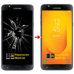 Cambiar Pantalla original Samsung J7 2018 J720F