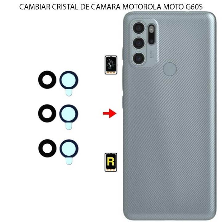 Cambiar Cristal Cámara Trasera Motorola Moto G60S