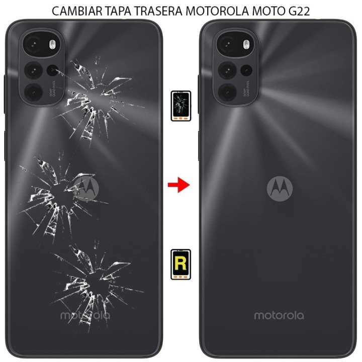 Cambiar Tapa Trasera Motorola Moto G22