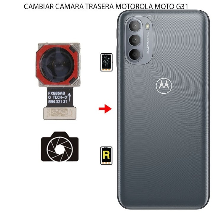 Cambiar Cámara Trasera Motorola Moto G31