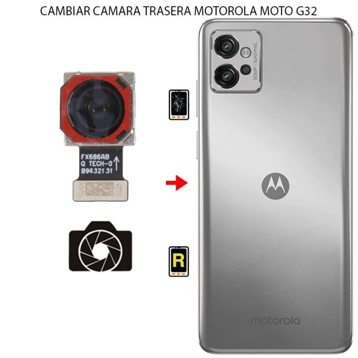 Cambiar Cámara Trasera Motorola Moto G32
