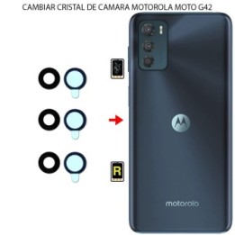 Cambiar Cristal Cámara Trasera Motorola Moto G42