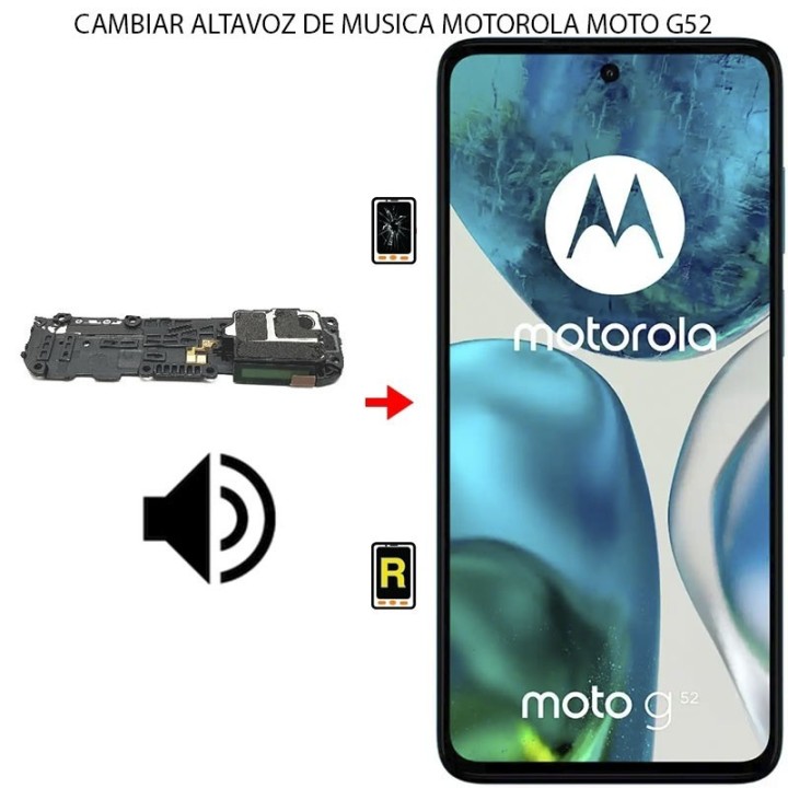 Cambiar Altavoz De Música Motorola Moto G52