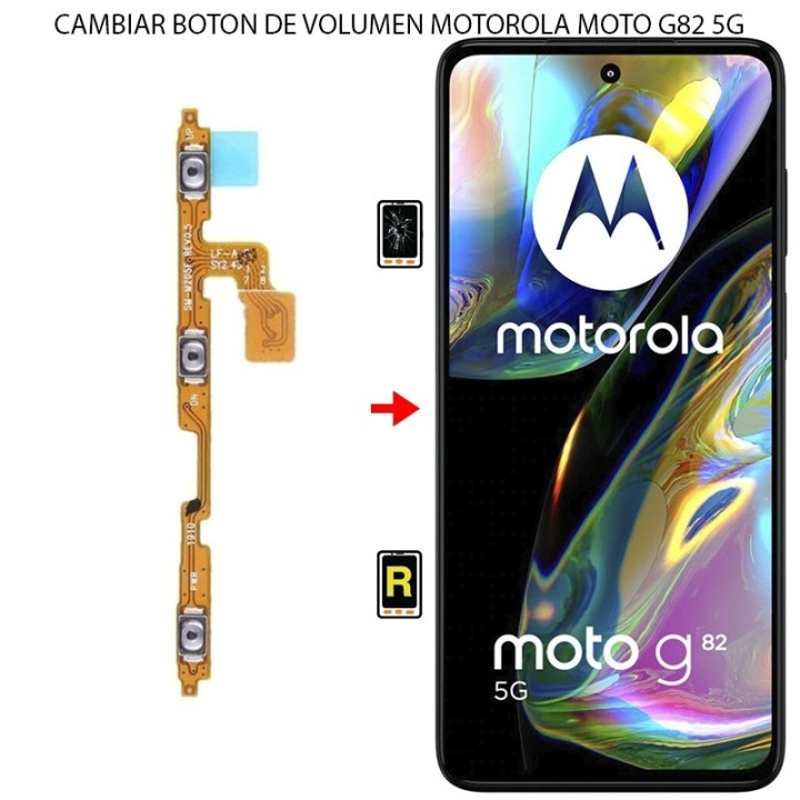 Cambiar Botón De Volumen Motorola Moto G82