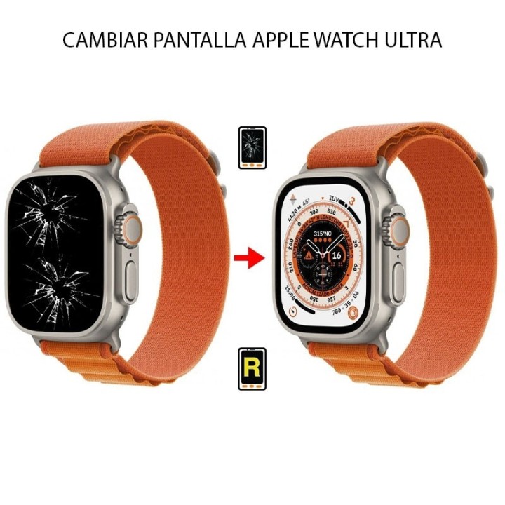 Cambiar Pantalla Apple Watch Ultra