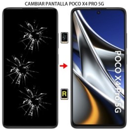 Cambiar Pantalla Xiaomi Poco X4 Pro
