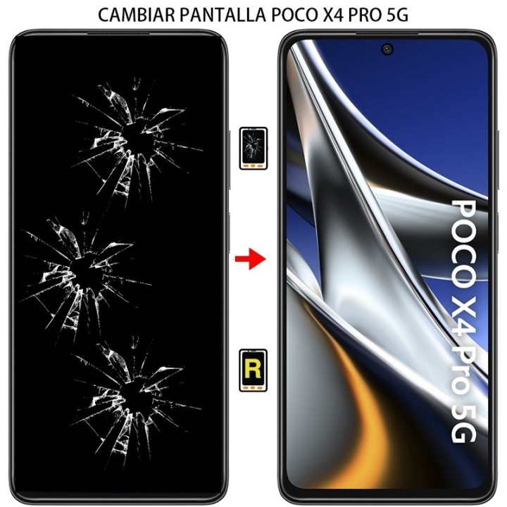 Cambiar Pantalla Xiaomi Poco X4 Pro